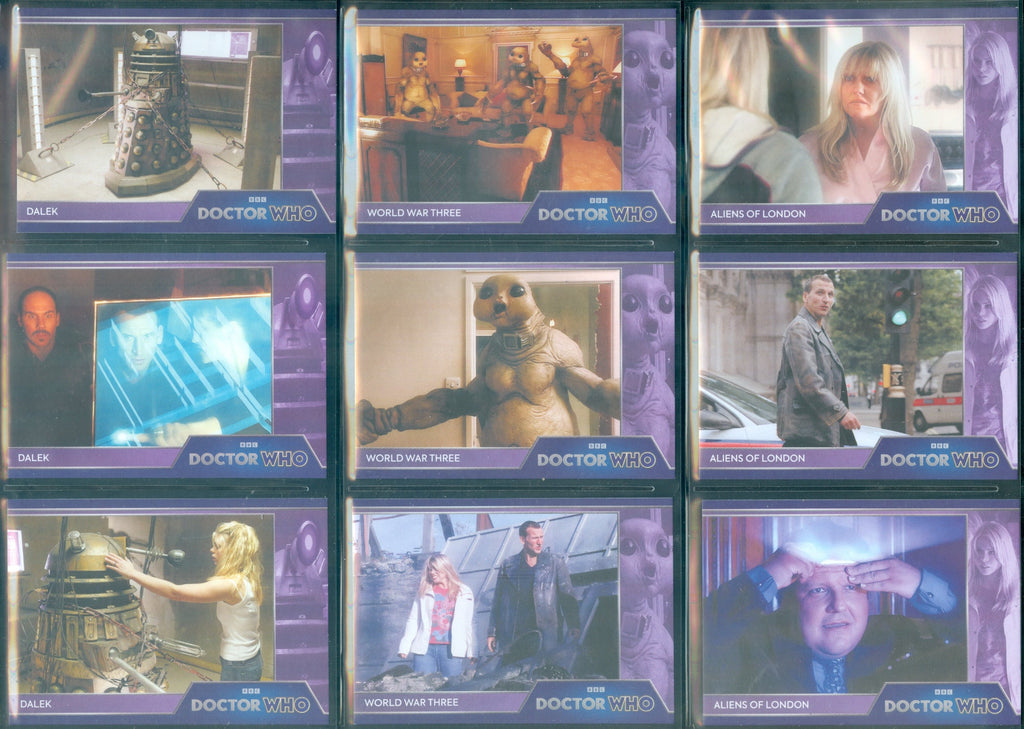 Doctor Who 3 Set Lot from Rittenhouse Archives see list of sets below