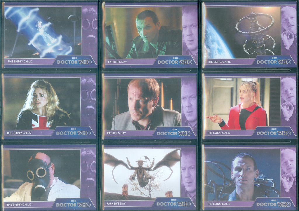 Doctor Who 3 Set Lot from Rittenhouse Archives see list of sets below