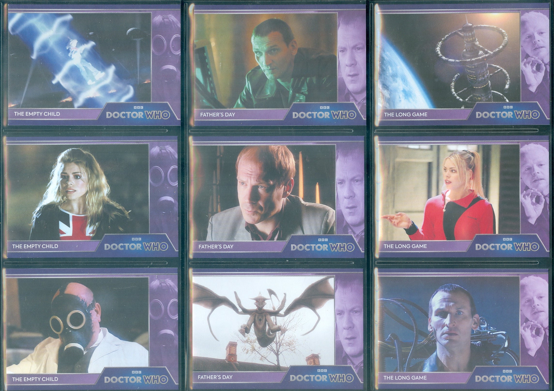 Doctor Who 3 Set Lot from Rittenhouse Archives see list of sets below
