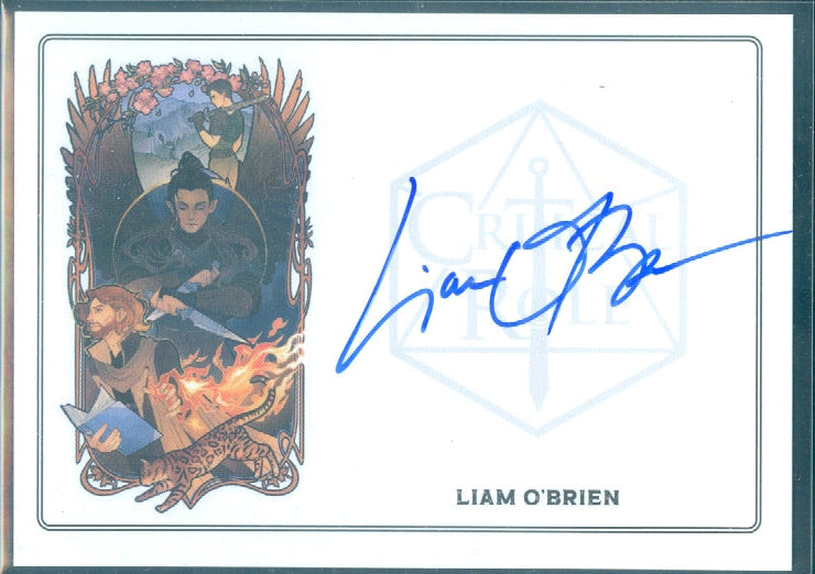 Critical Role 10th Anniversary   Liam O'Brien  Autograph Card