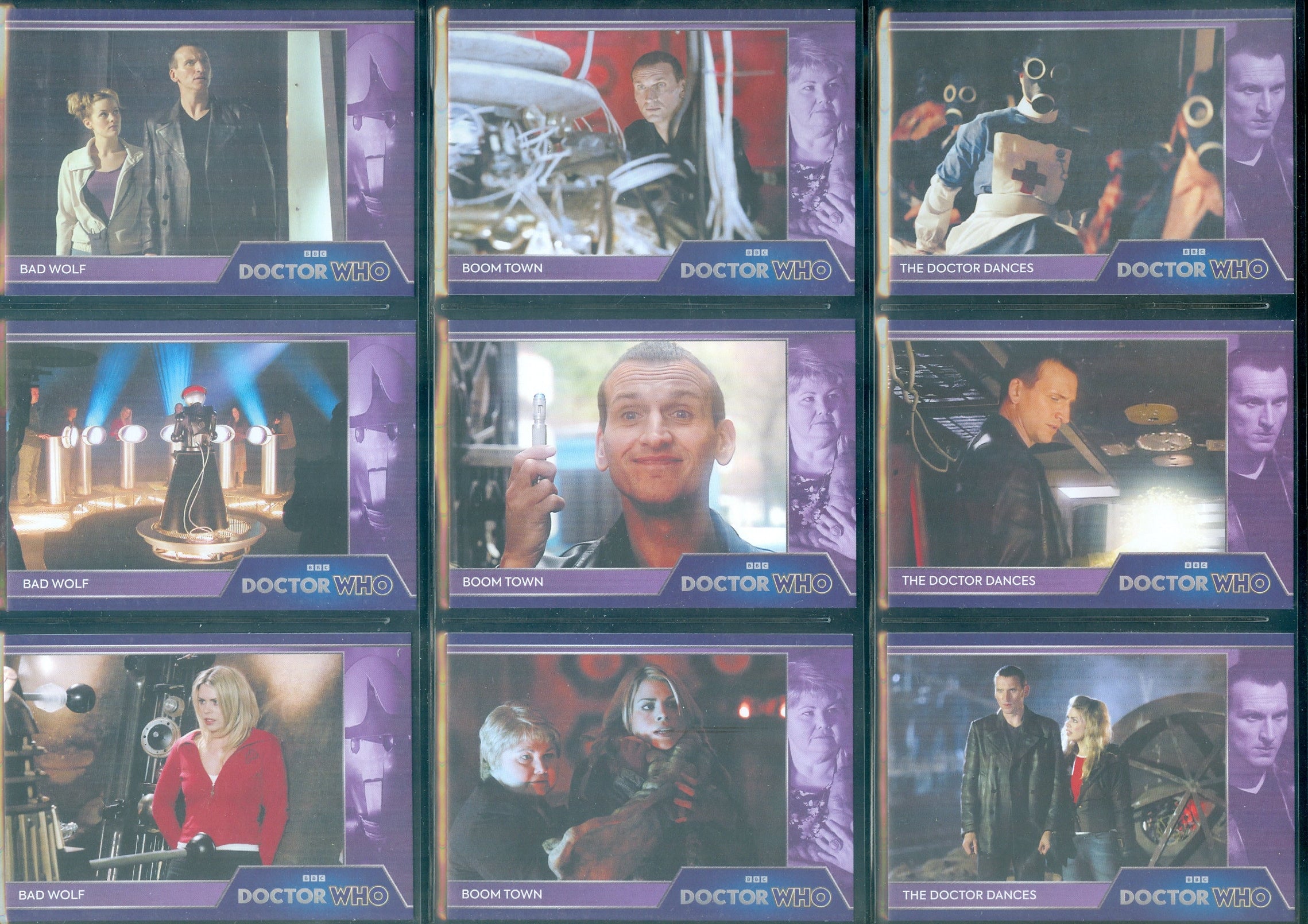 Doctor Who 3 Set Lot from Rittenhouse Archives see list of sets below