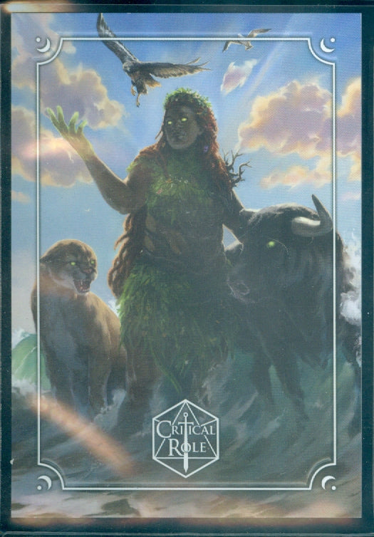 Critical Role 10th Anniversary  ( GD 4 ) The Wildmother Gods & Deities Insert Card