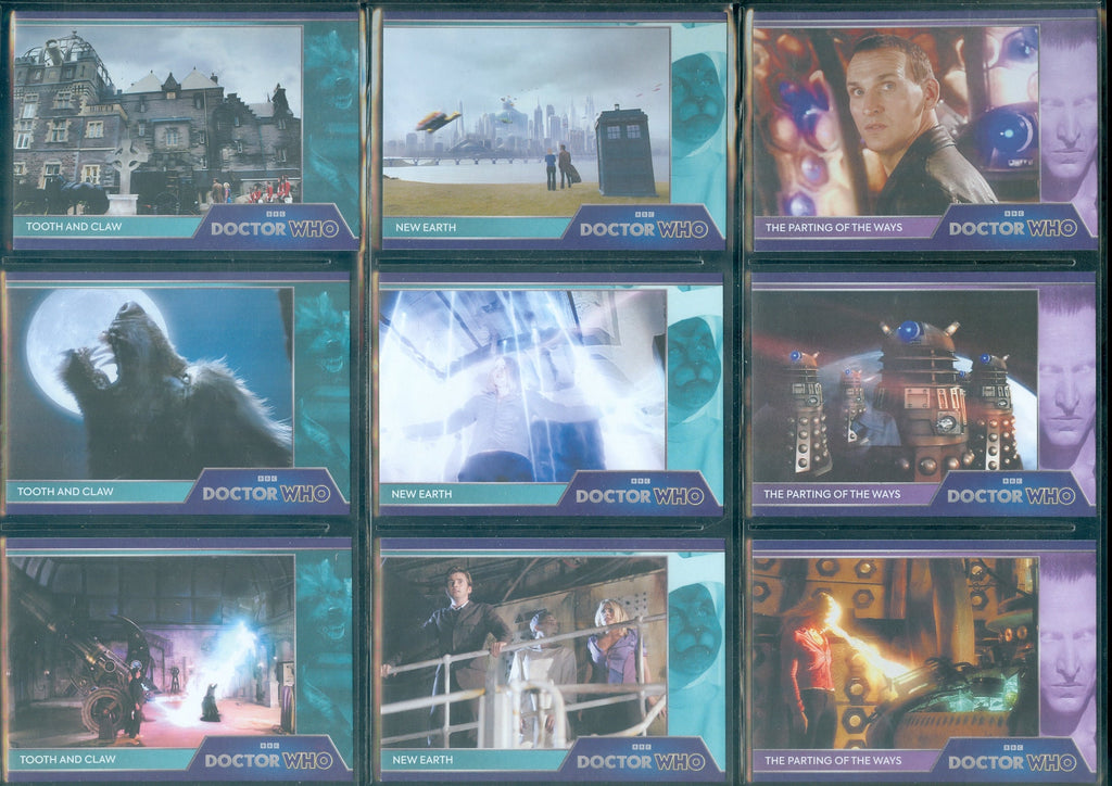 Doctor Who 3 Set Lot from Rittenhouse Archives see list of sets below