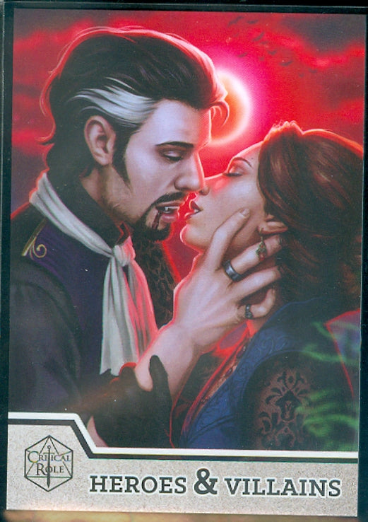 Critical Role 10th Anniversary  ( HV 1 ) Sylas & Delilah Briarwood Heroes & Villains Insert Card