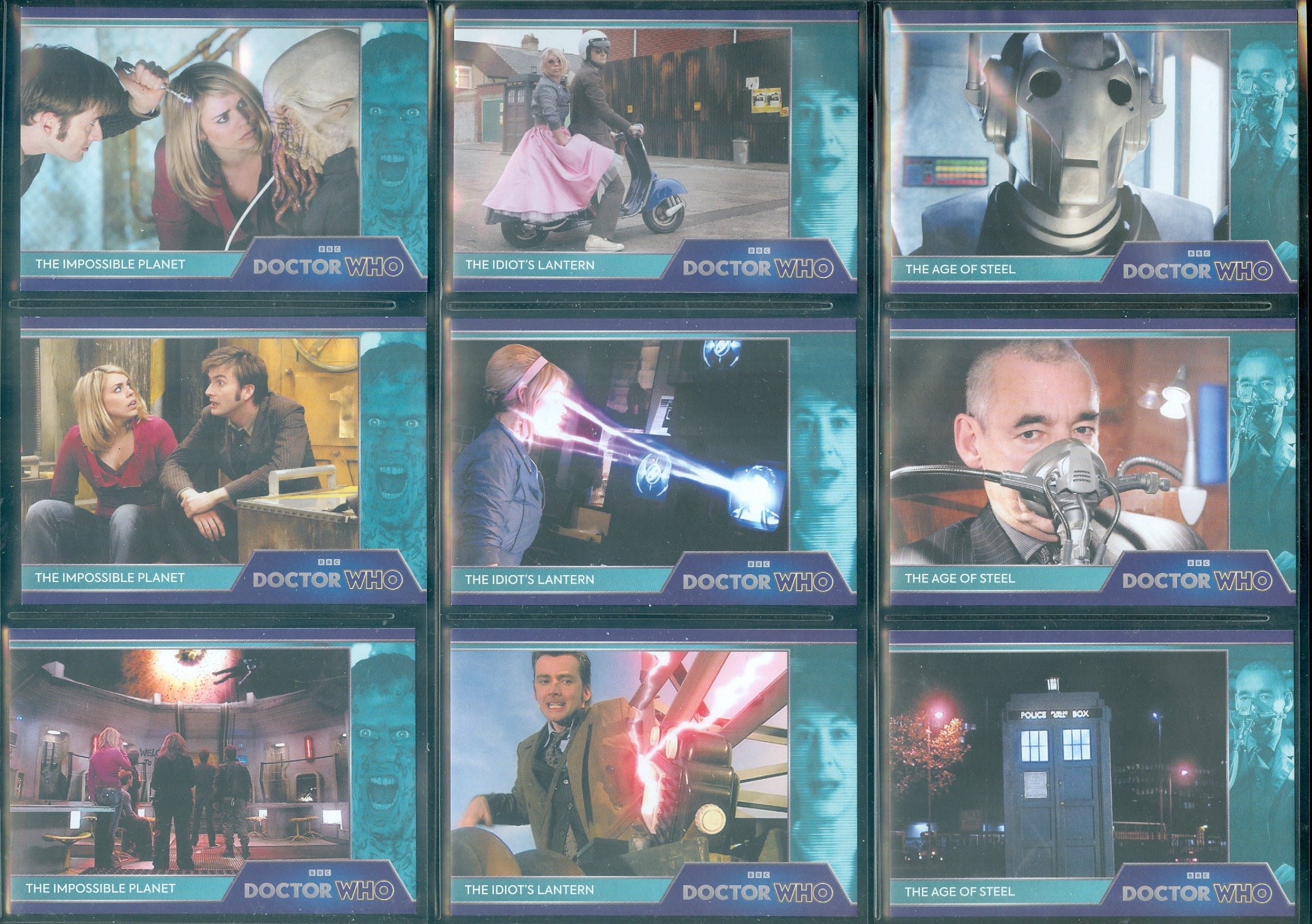 Doctor Who 3 Set Lot from Rittenhouse Archives see list of sets below