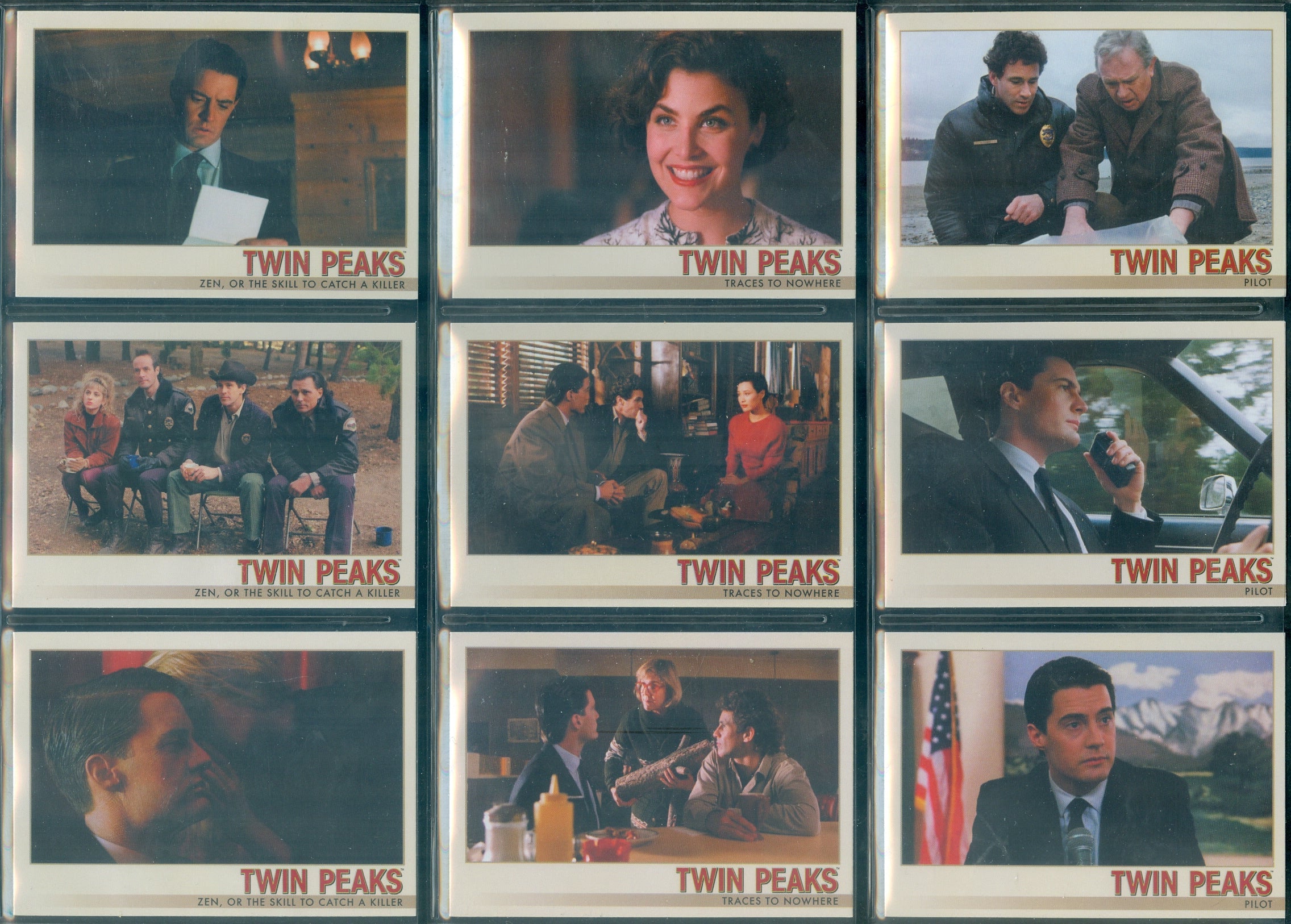 Twin Peaks 3 Different Complete Set Lot See Specific Sets Below