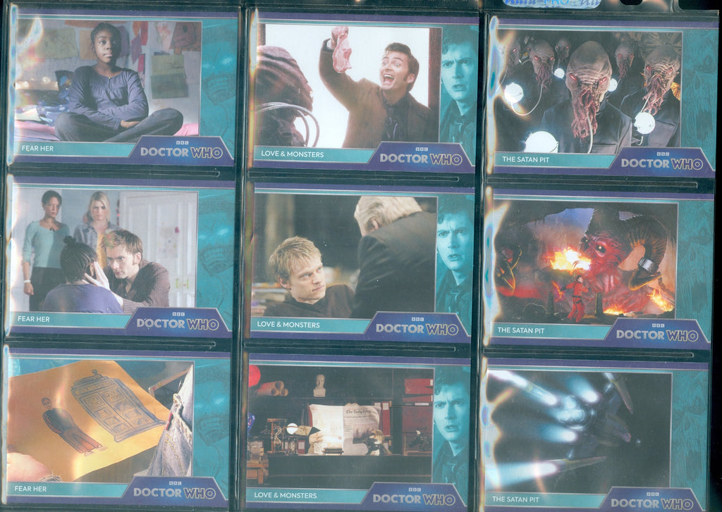 Doctor Who 3 Set Lot from Rittenhouse Archives see list of sets below