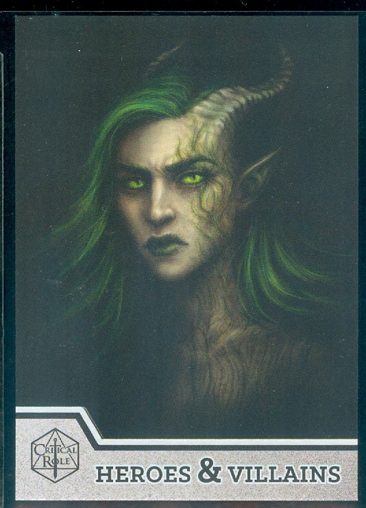 Critical Role 10th Anniversary  ( HV 2 ) Raishan Heroes & Villains Insert Card