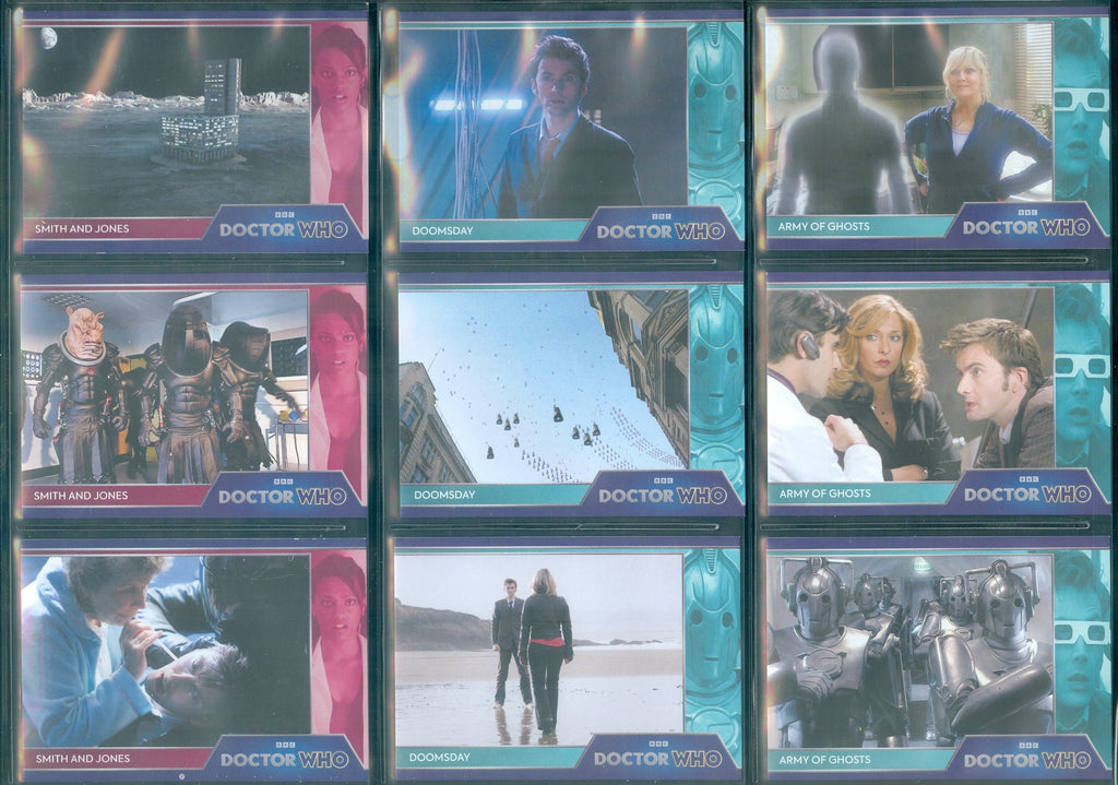 Doctor Who 3 Set Lot from Rittenhouse Archives see list of sets below