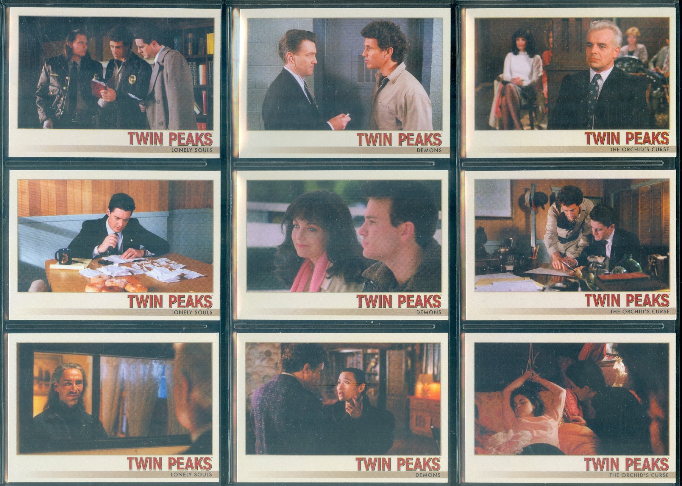 Twin Peaks 3 Different Complete Set Lot See Specific Sets Below