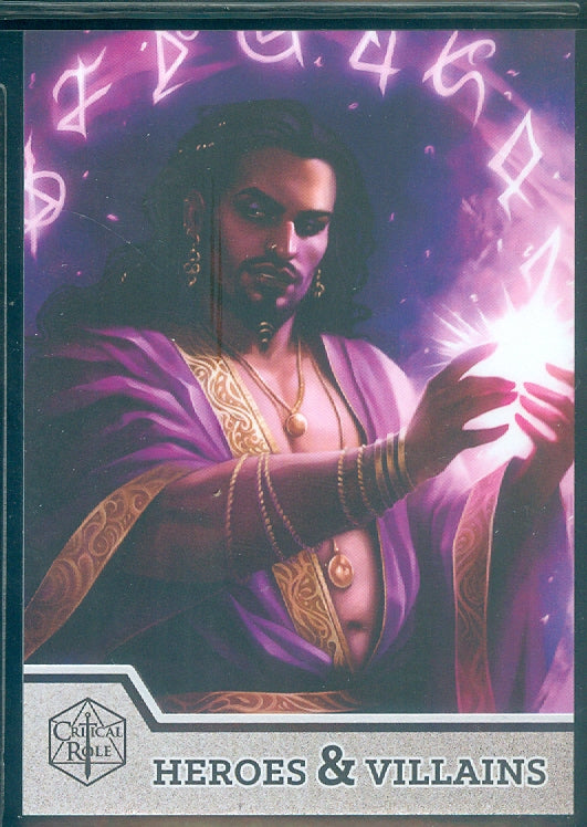 Critical Role 10th Anniversary  ( HV 6 ) Shaun Gilmore Heroes & Villains Insert Card