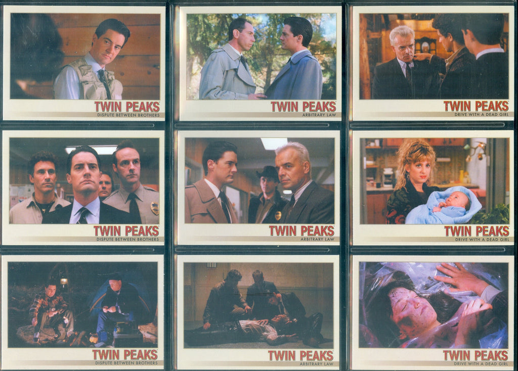 Twin Peaks 3 Different Complete Set Lot See Specific Sets Below