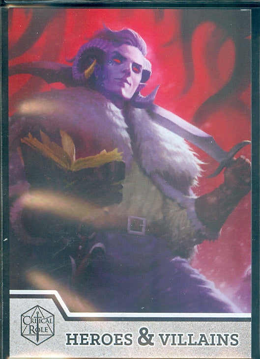 Critical Role 10th Anniversary  ( HV 7 ) Lucien Tavelle Heroes & Villains Insert Card