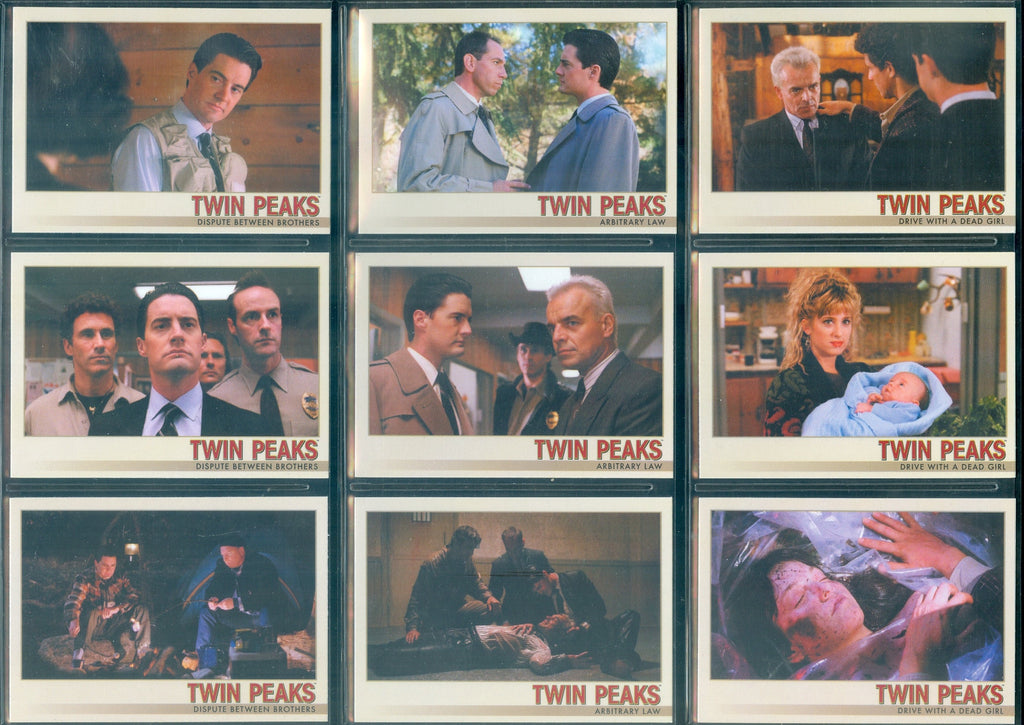 Twin Peaks 3 Different Complete Set Lot See Specific Sets Below