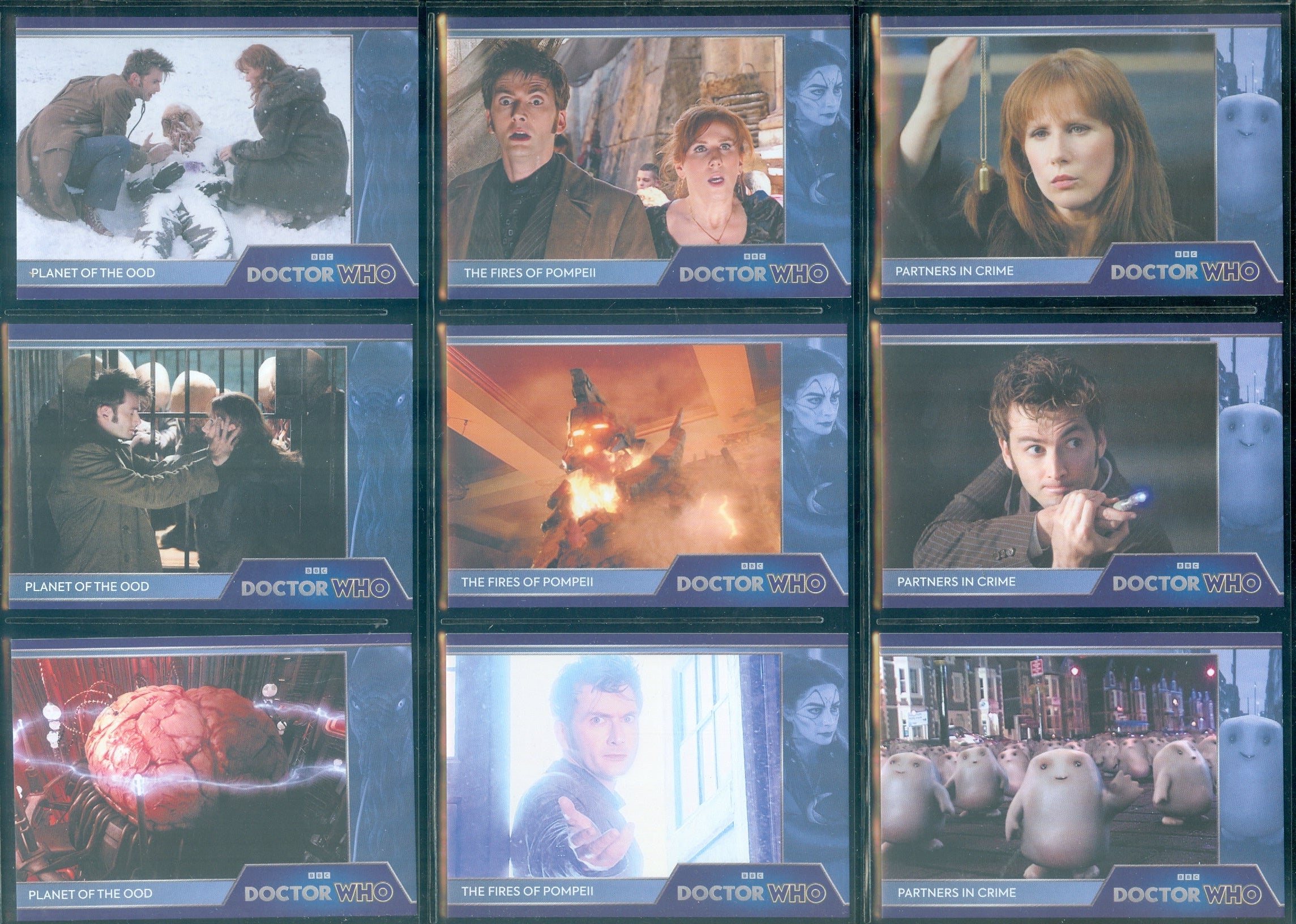 Doctor Who 3 Set Lot from Rittenhouse Archives see list of sets below