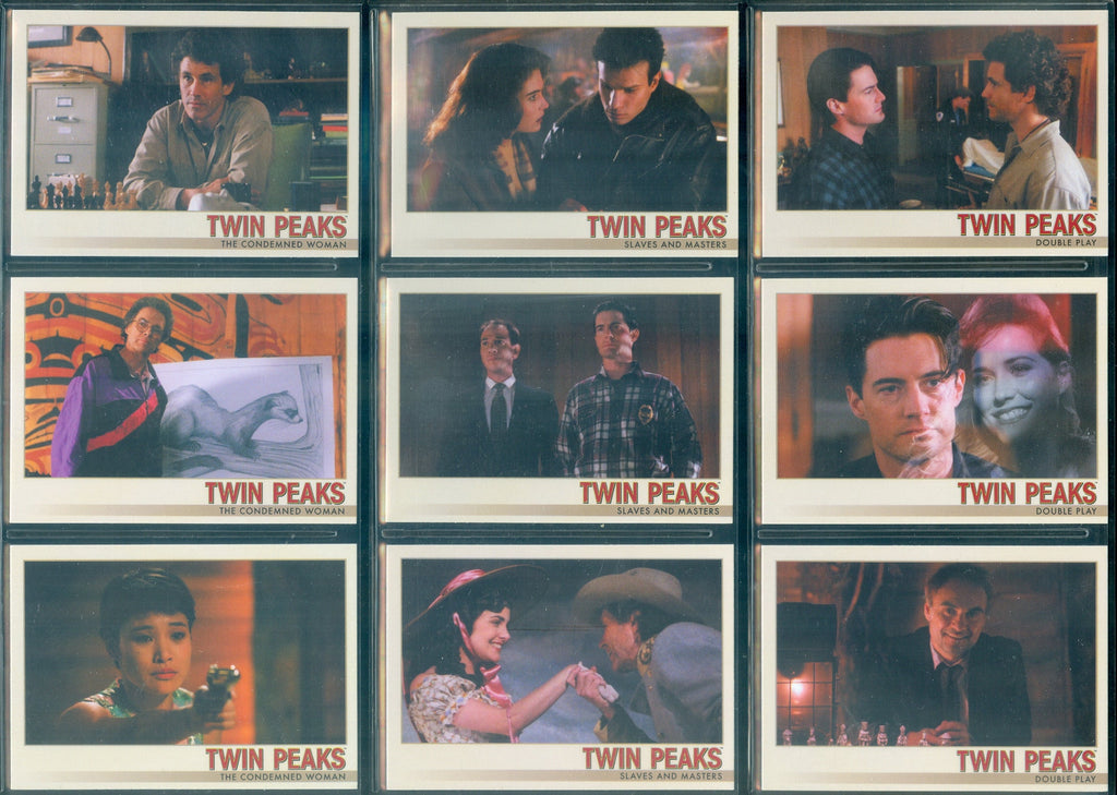 Twin Peaks 3 Different Complete Set Lot See Specific Sets Below