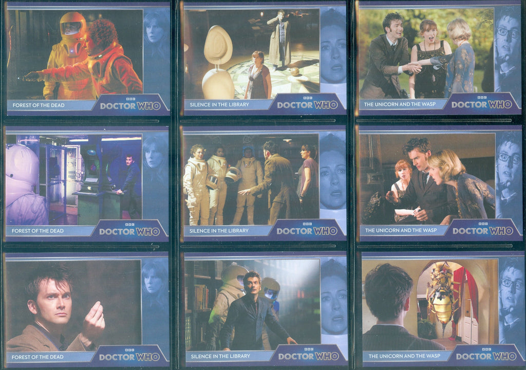 Doctor Who 3 Set Lot from Rittenhouse Archives see list of sets below