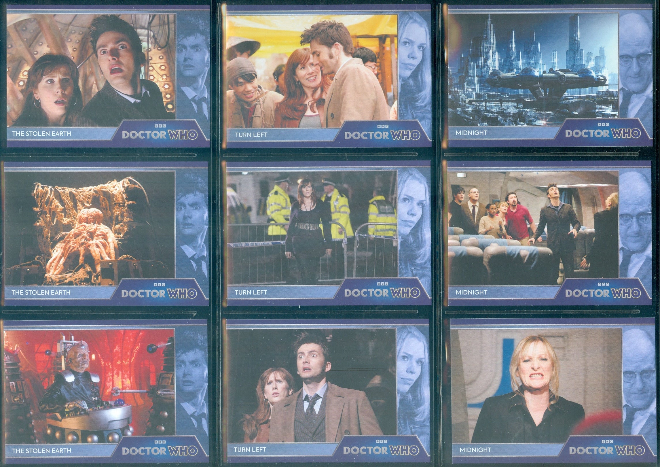 Doctor Who 3 Set Lot from Rittenhouse Archives see list of sets below