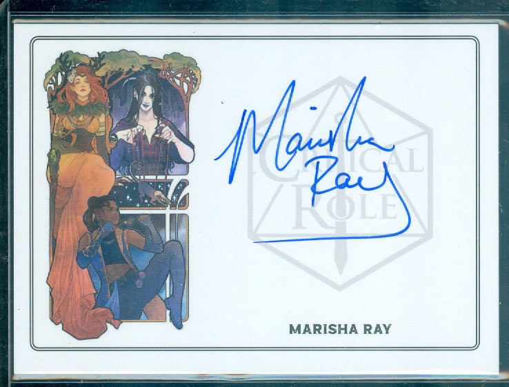Critical Role 10th Anniversary  Marisha Ray  Autograph Card