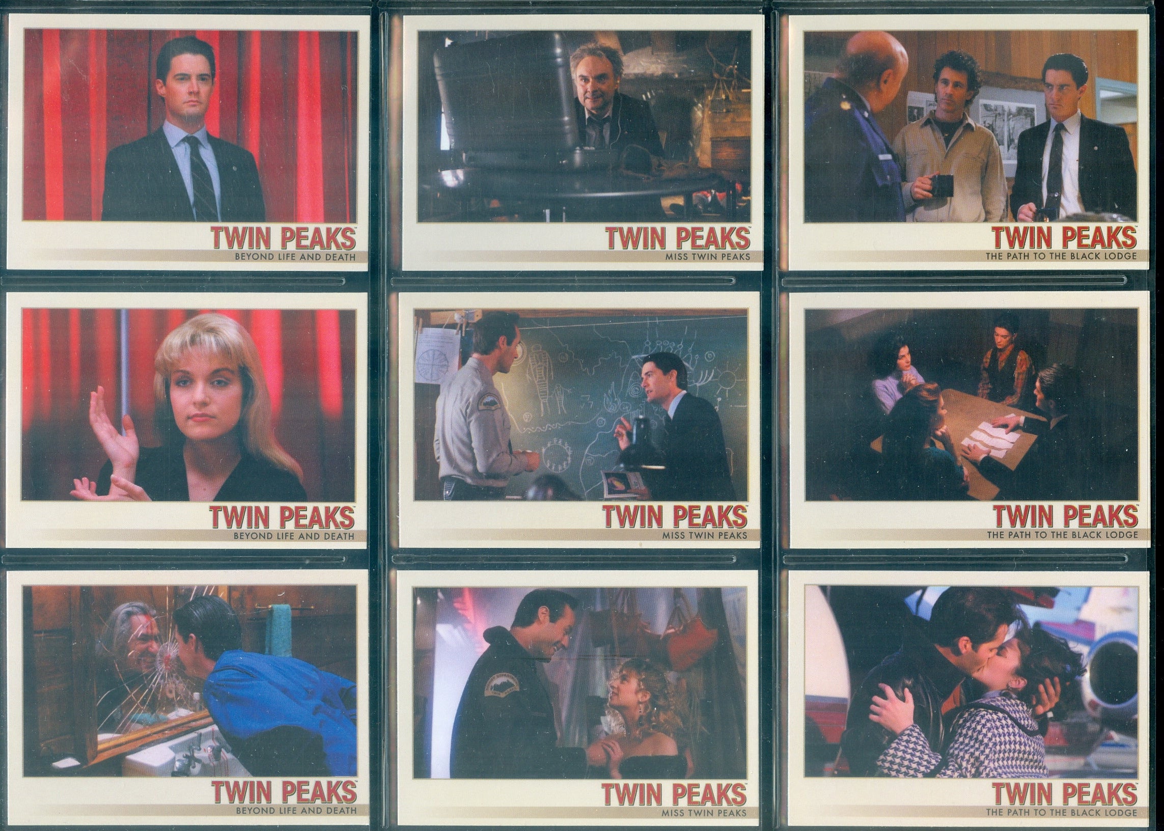 Twin Peaks 3 Different Complete Set Lot See Specific Sets Below