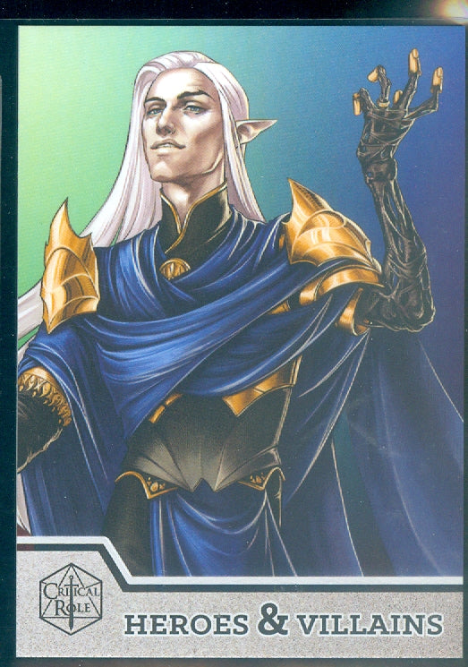 Critical Role 10th Anniversary  ( HV 12 ) Ludinus Da'Leth Heroes & Villains Insert Card