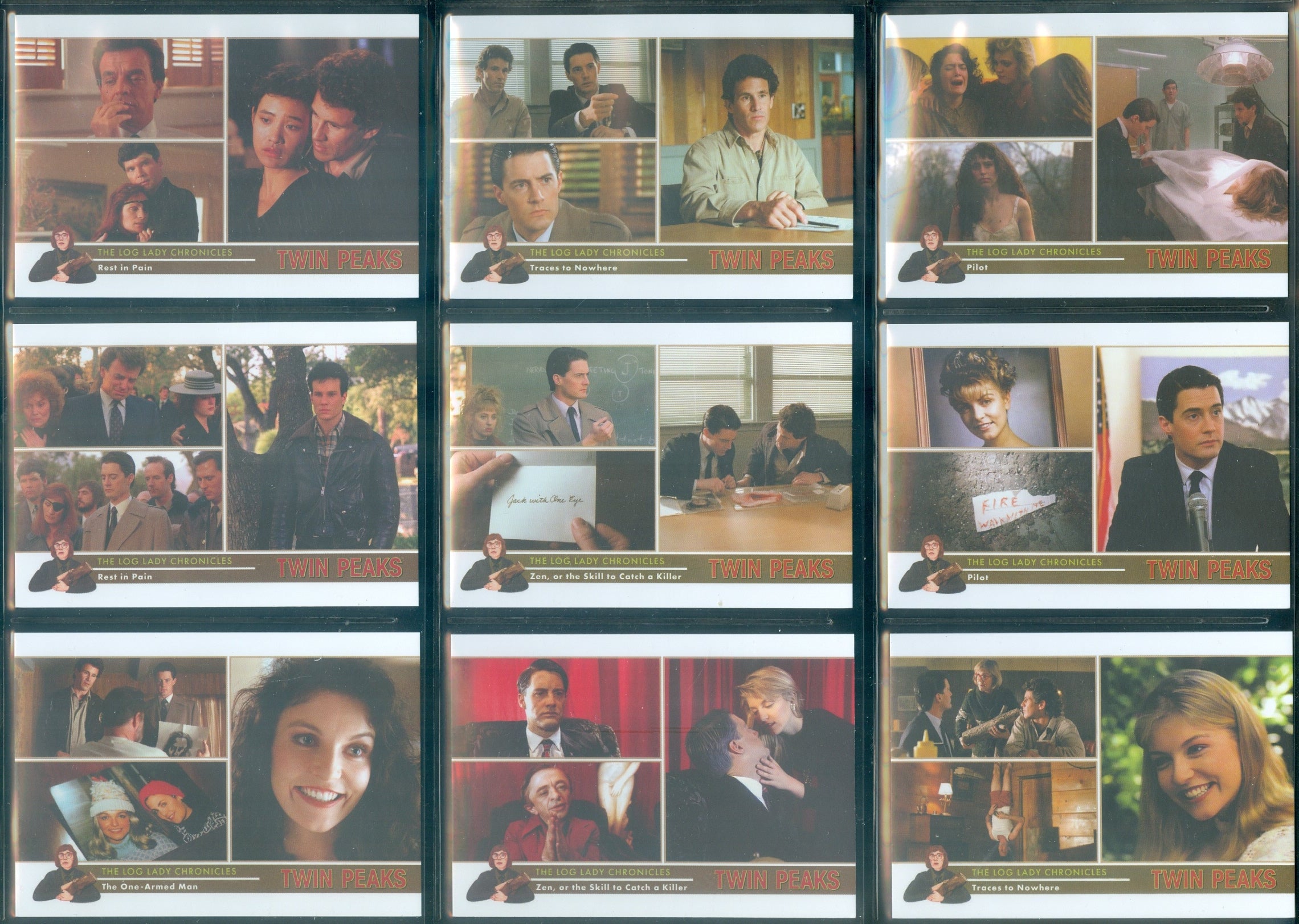 Twin Peaks 3 Different Complete Set Lot See Specific Sets Below