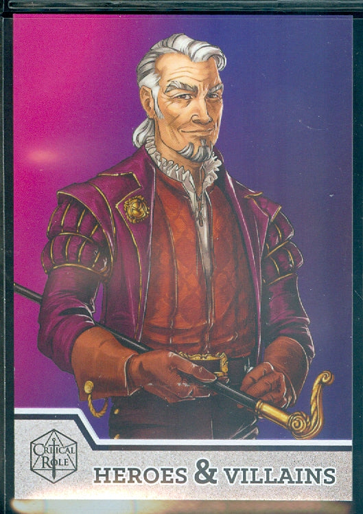 Critical Role 10th Anniversary  ( HV 13 ) Bertand Bell Heroes & Villains Insert Card