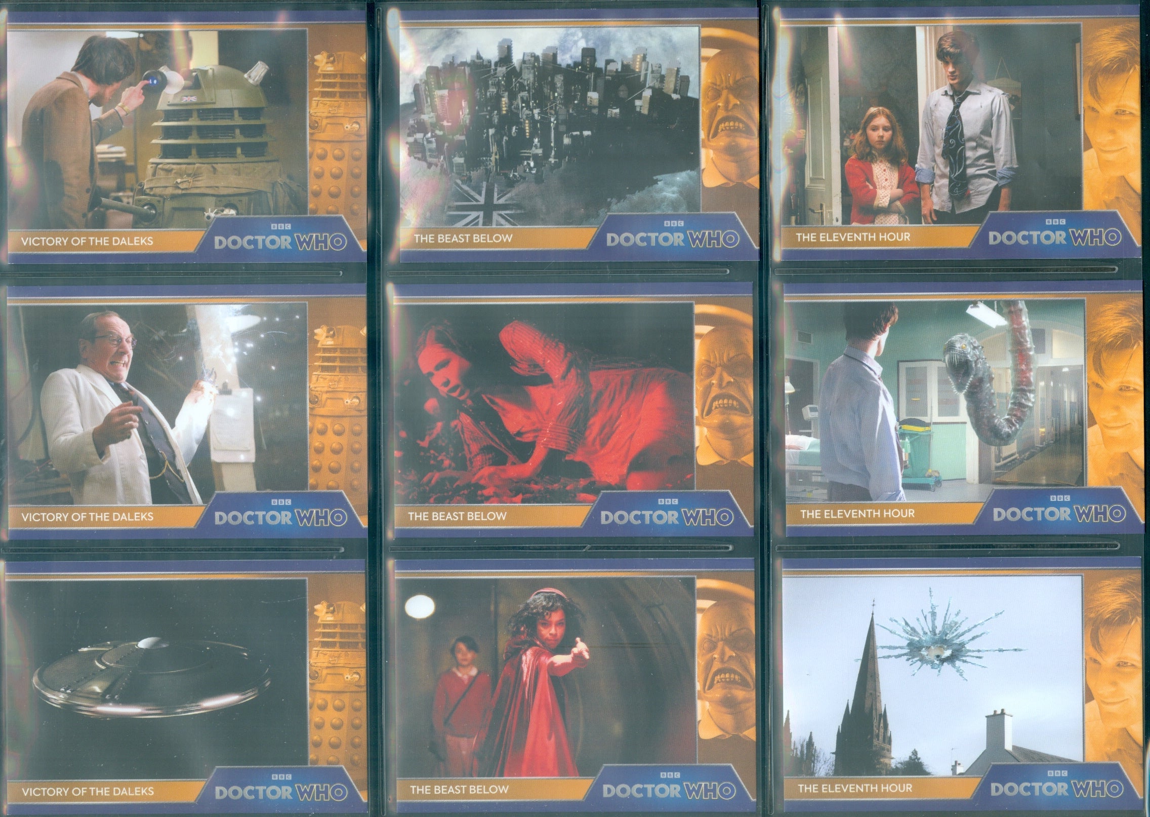 Doctor Who 3 Set Lot from Rittenhouse Archives see list of sets below