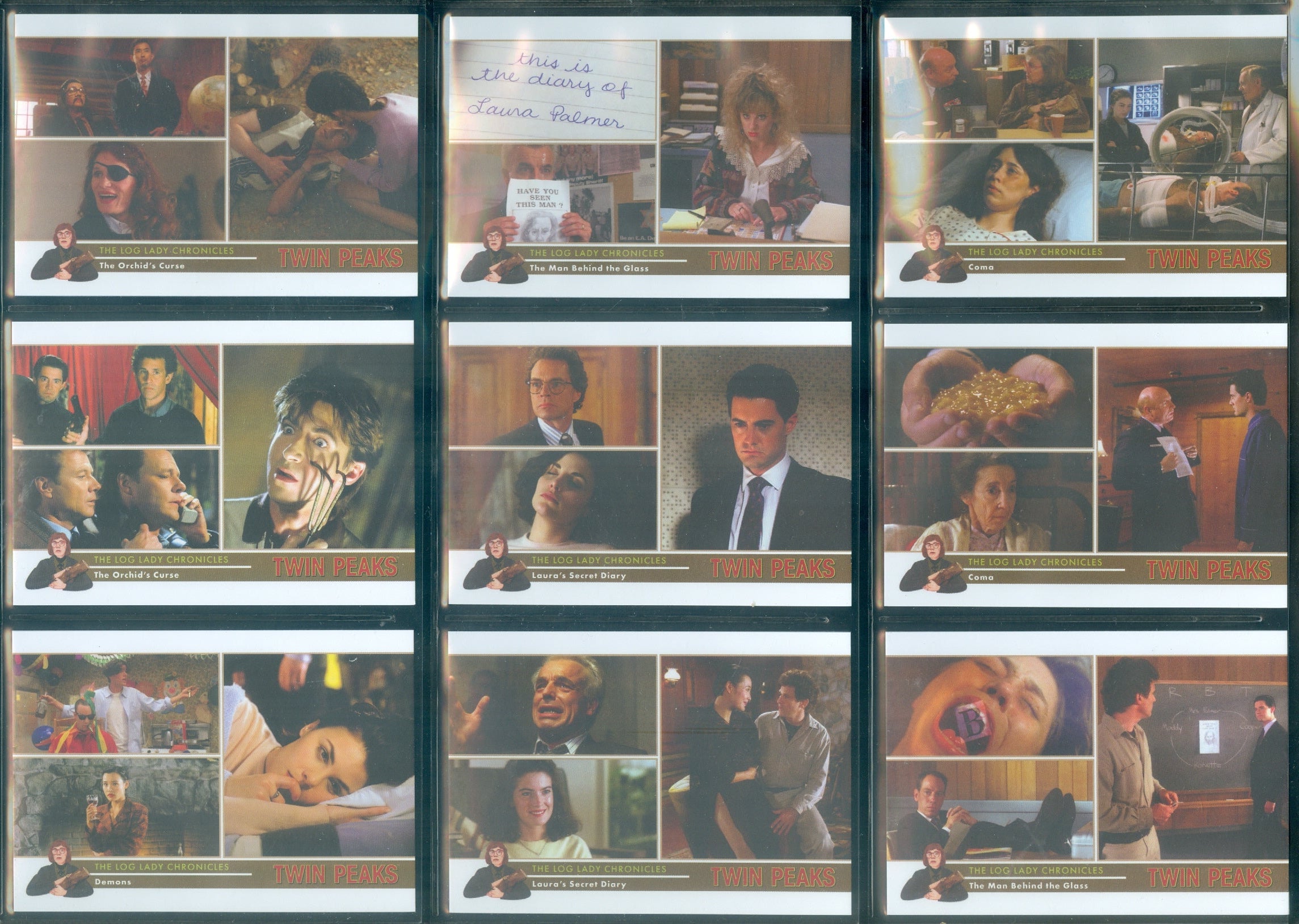 Twin Peaks 3 Different Complete Set Lot See Specific Sets Below