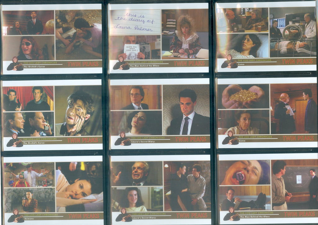 Twin Peaks 3 Different Complete Set Lot See Specific Sets Below