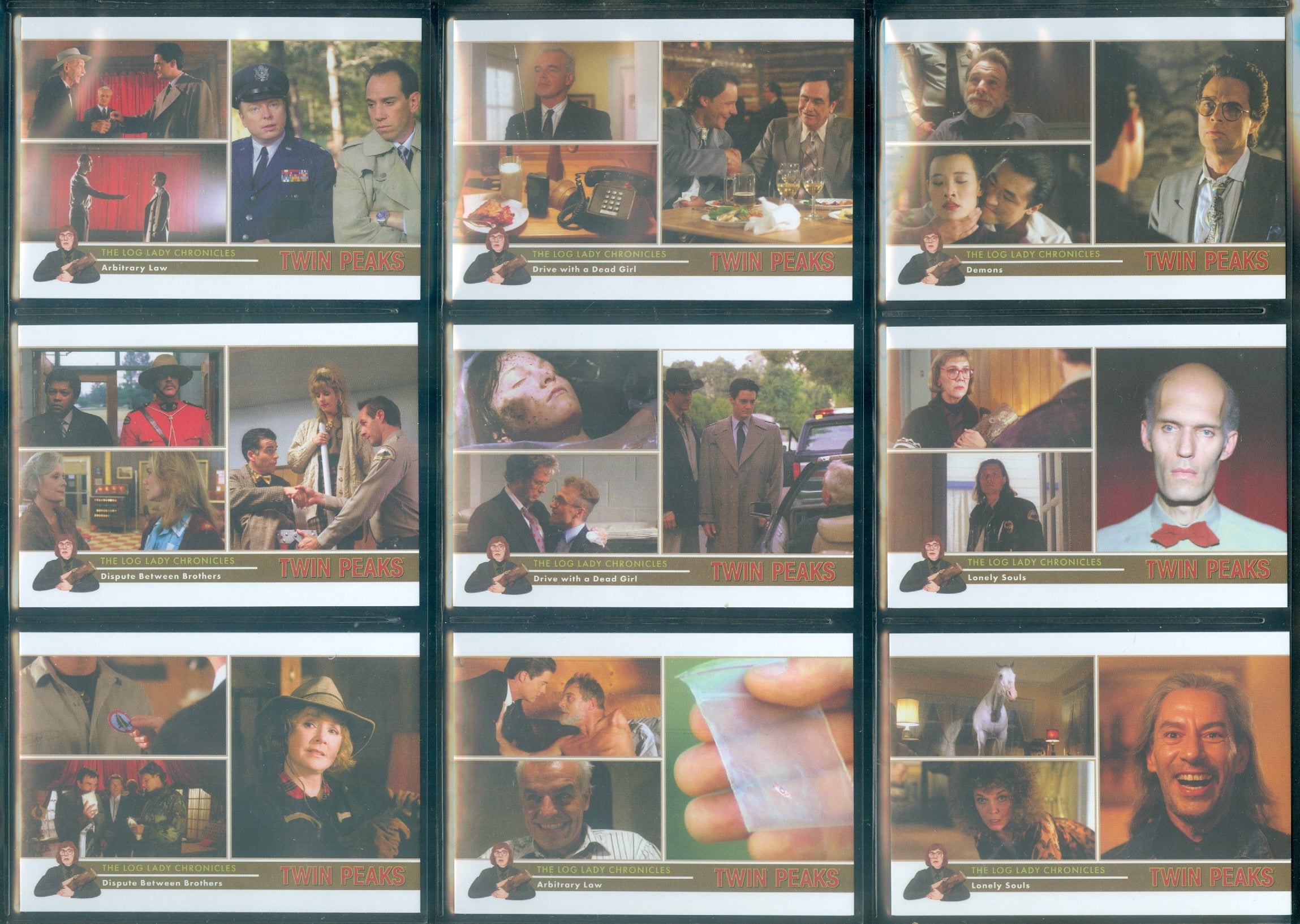 Twin Peaks 3 Different Complete Set Lot See Specific Sets Below