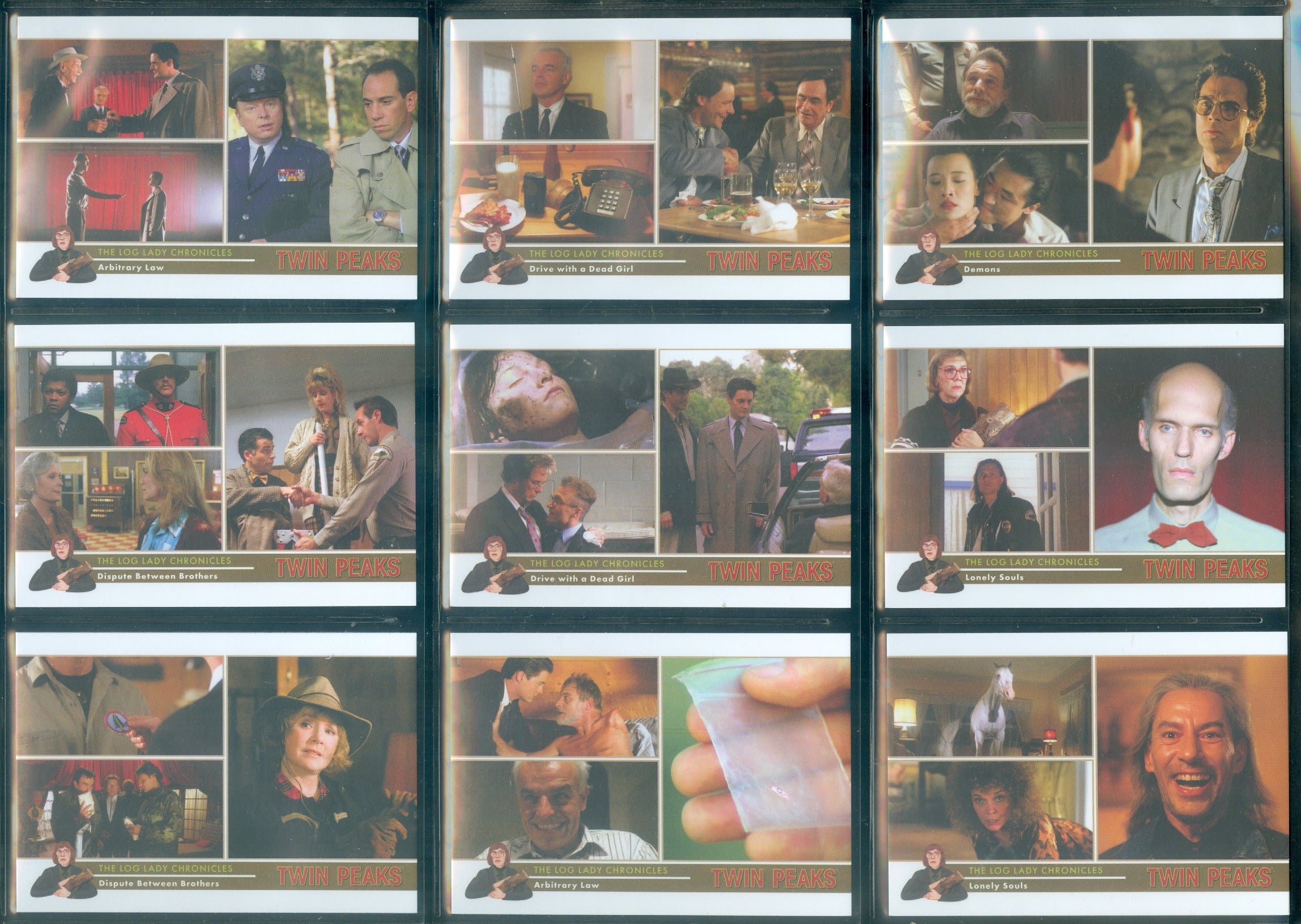 Twin Peaks 3 Different Complete Set Lot See Specific Sets Below