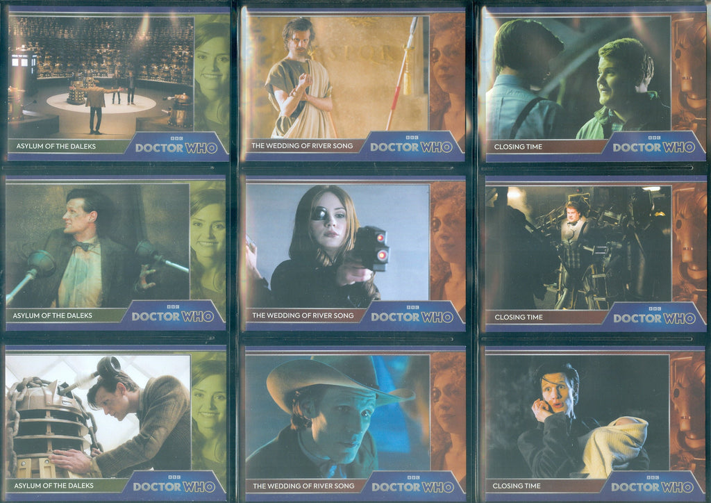 Doctor Who 3 Set Lot from Rittenhouse Archives see list of sets below