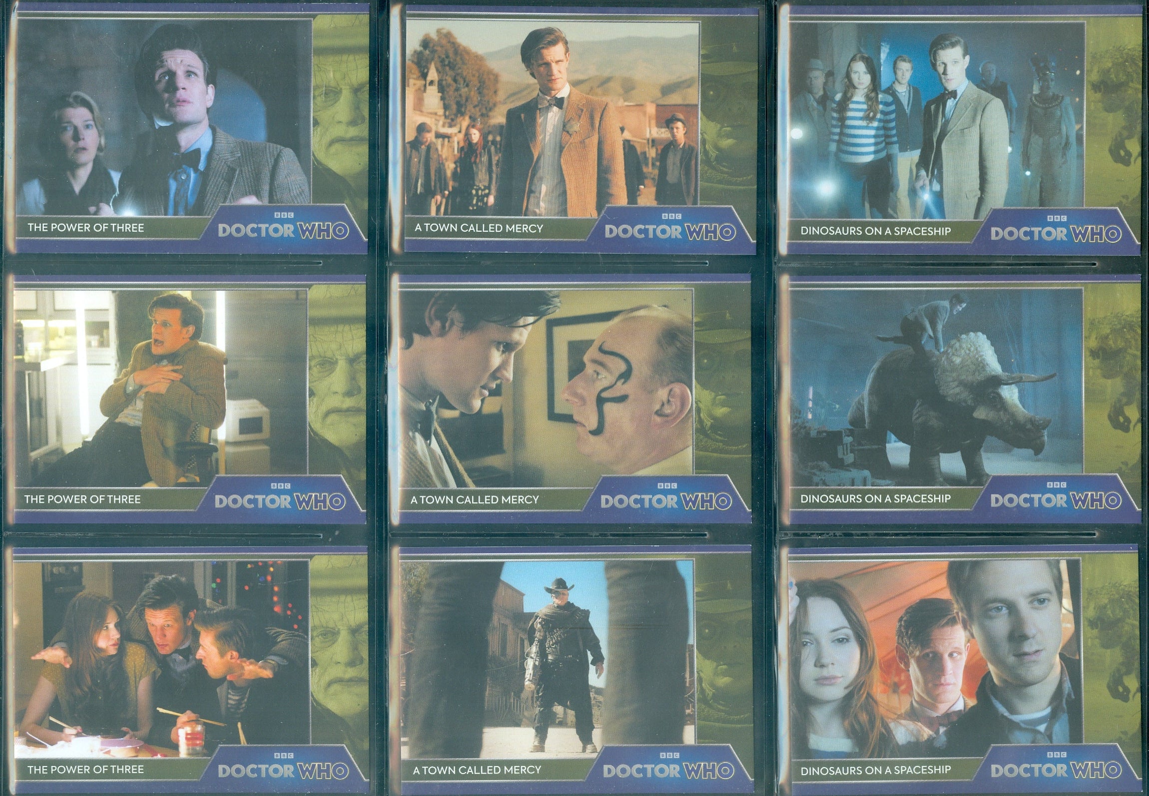 Doctor Who 3 Set Lot from Rittenhouse Archives see list of sets below