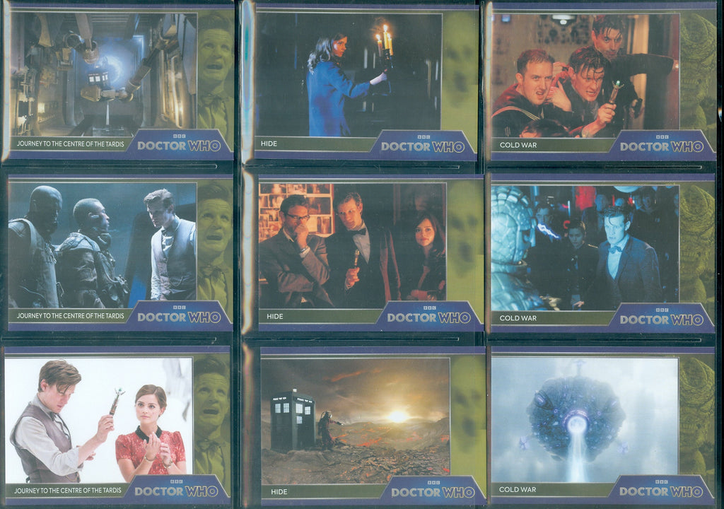Doctor Who 3 Set Lot from Rittenhouse Archives see list of sets below