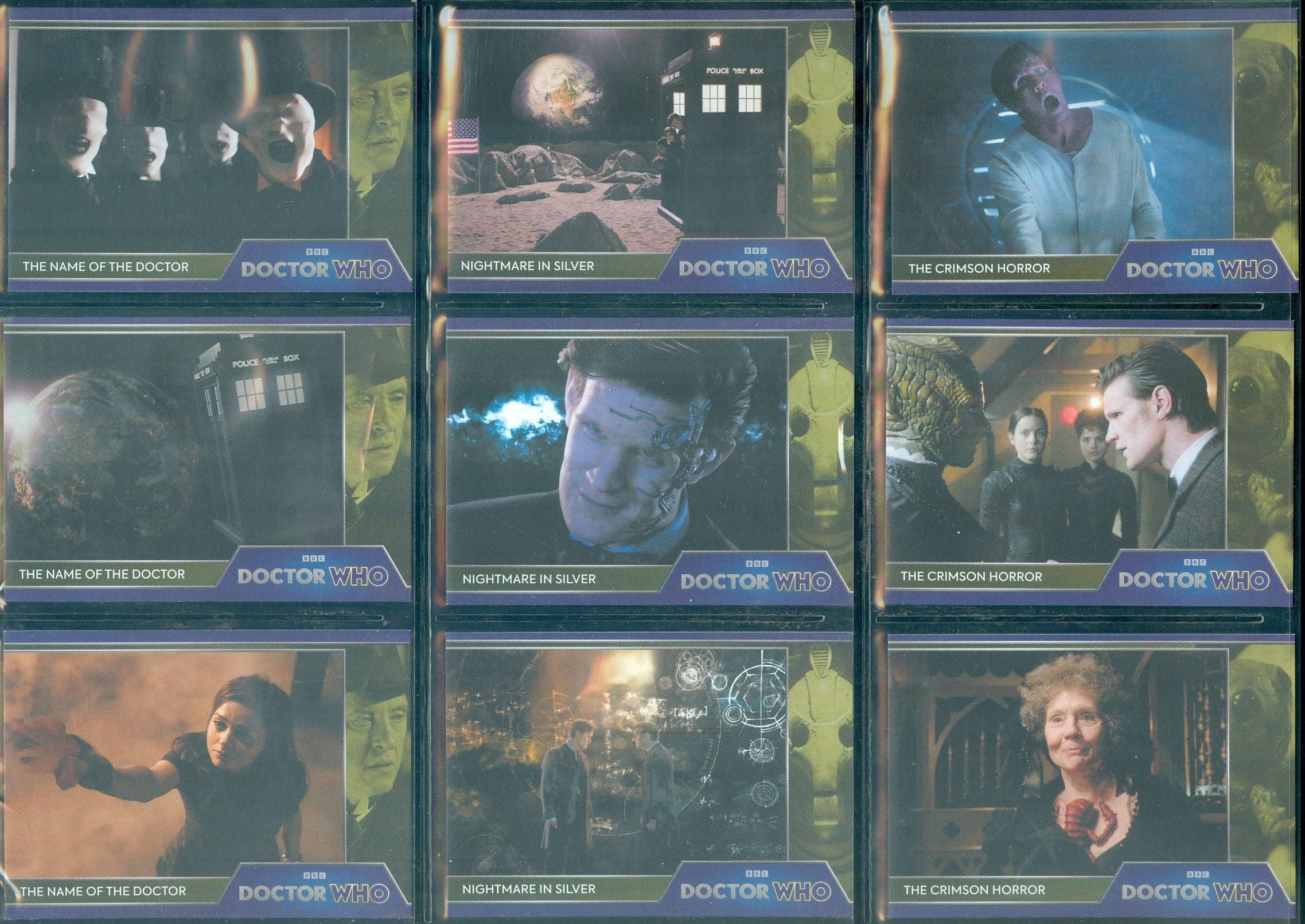 Doctor Who 3 Set Lot from Rittenhouse Archives see list of sets below
