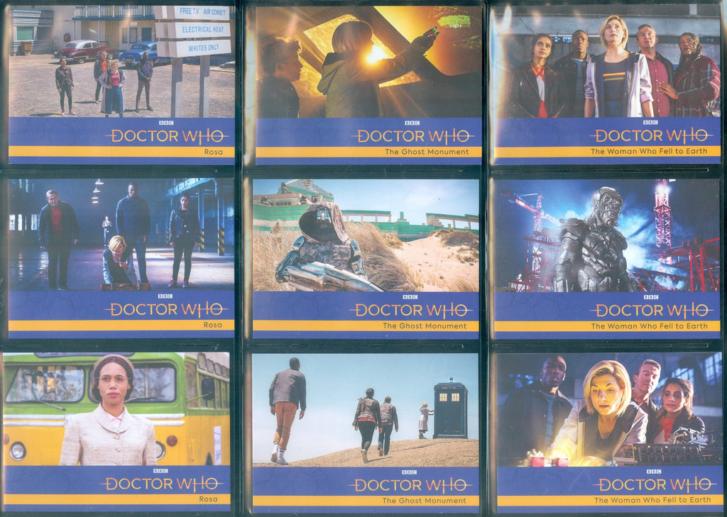 Doctor Who 3 Set Lot from Rittenhouse Archives see list of sets below