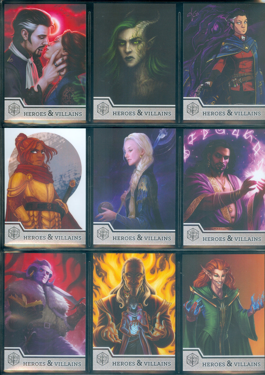 Critical Role 10th Anniversary Mini-Master Set with Binder [ See Contents of Set below ]