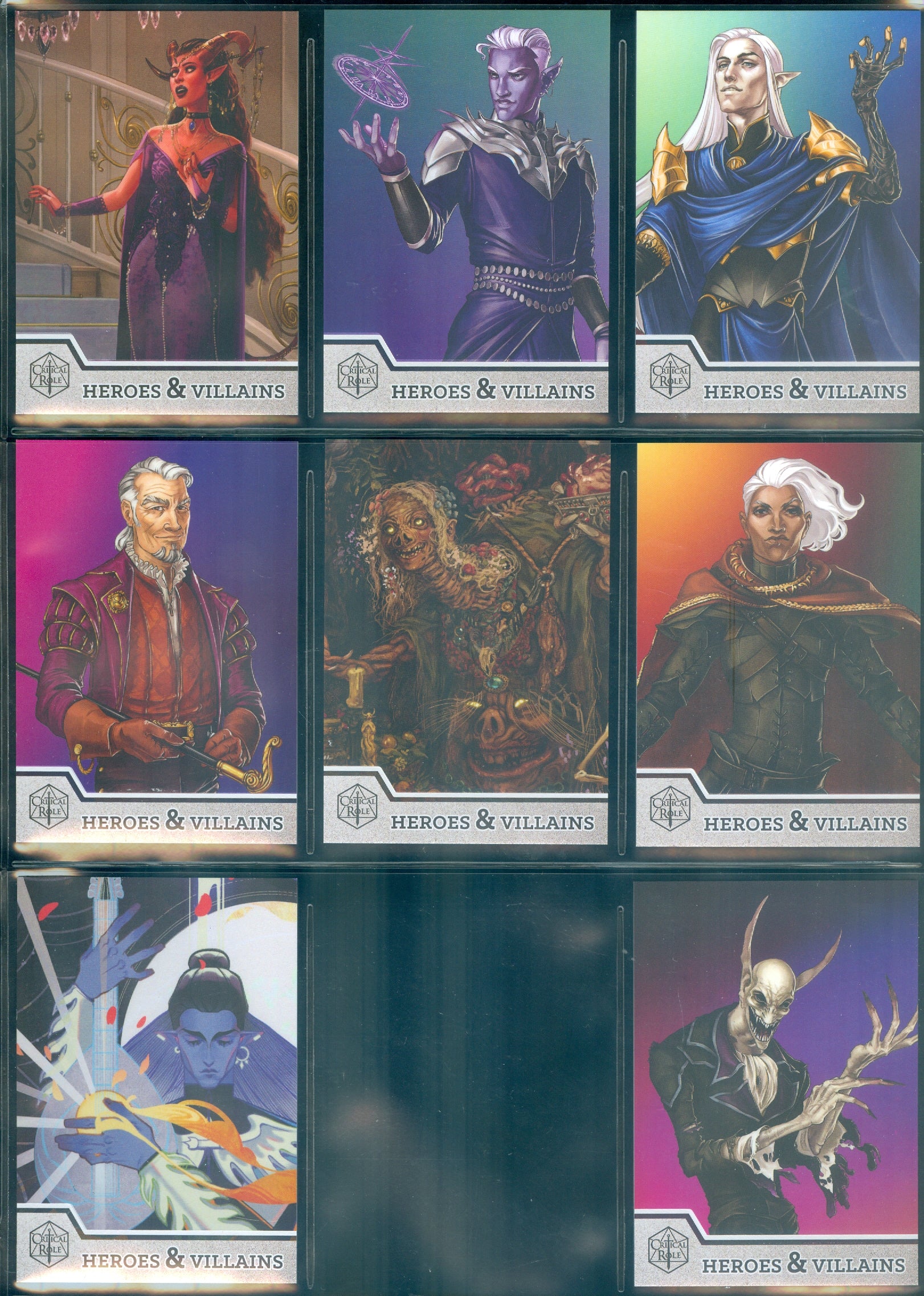 Critical Role 10th Anniversary Mini-Master Set with Binder [ See Contents of Set below ]