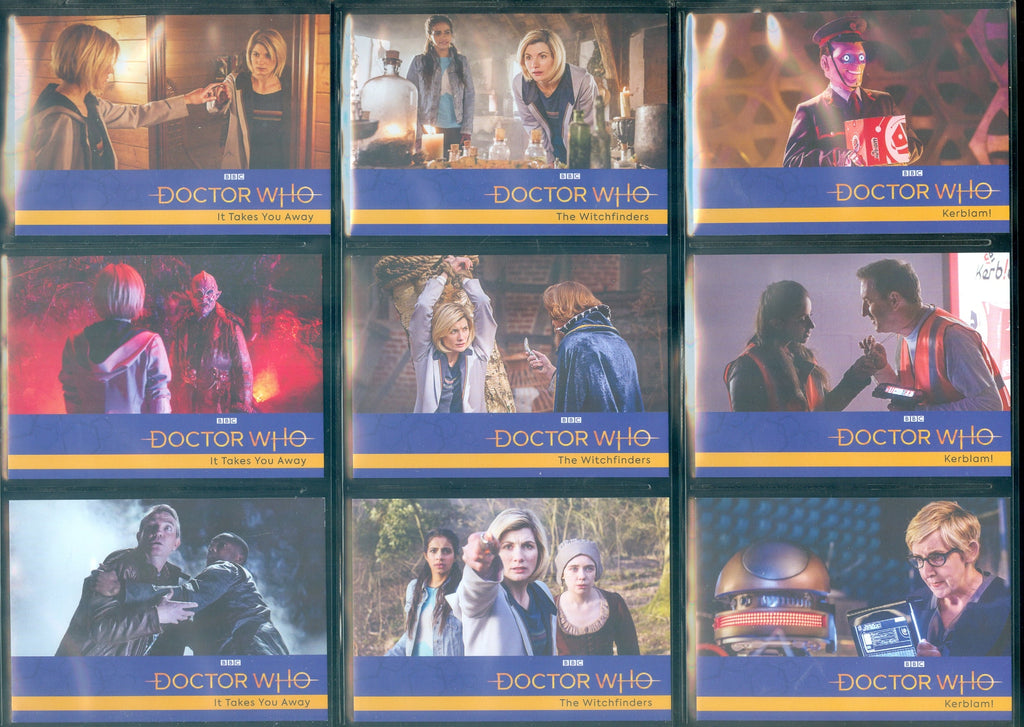 Doctor Who 3 Set Lot from Rittenhouse Archives see list of sets below
