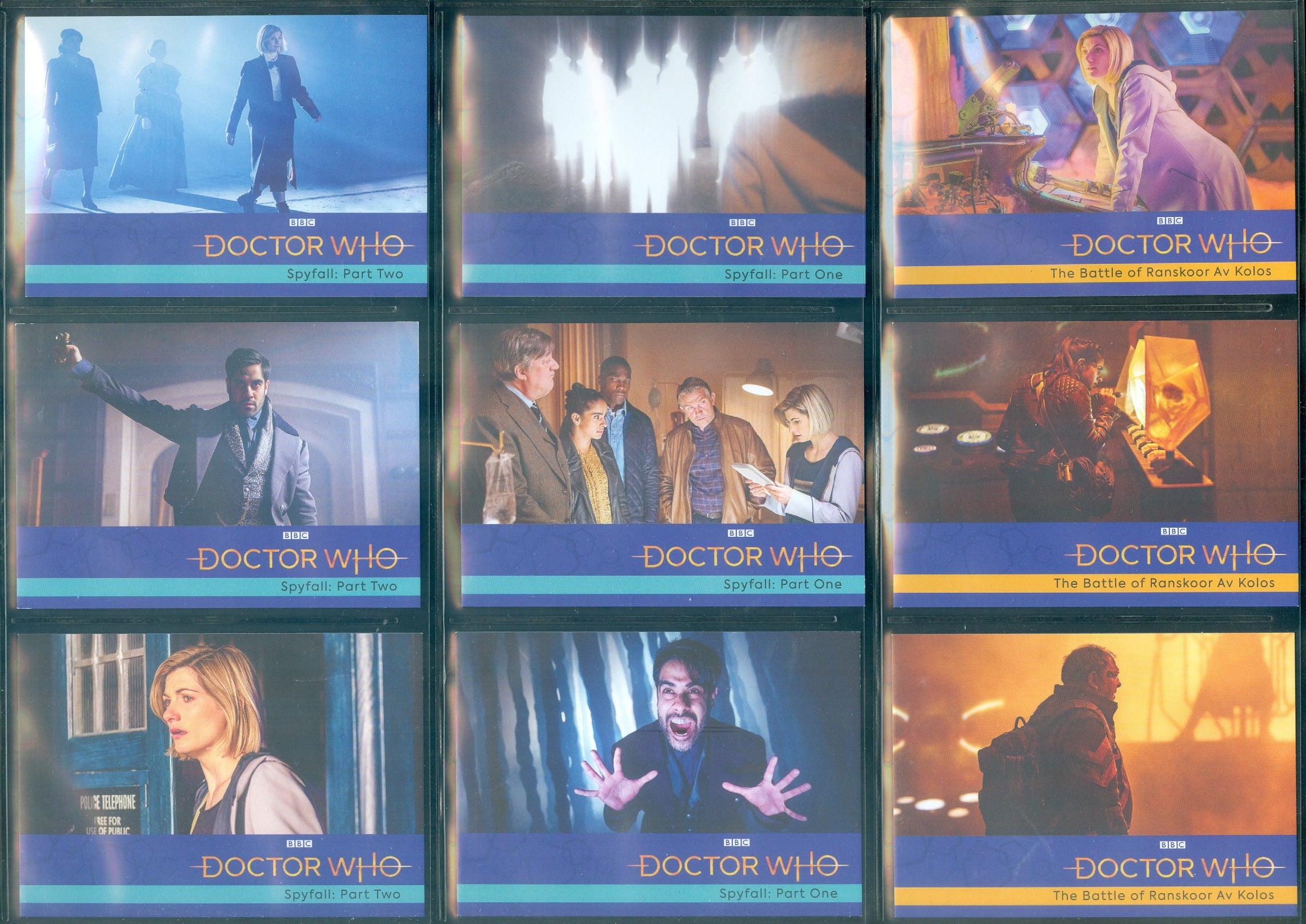Doctor Who 3 Set Lot from Rittenhouse Archives see list of sets below