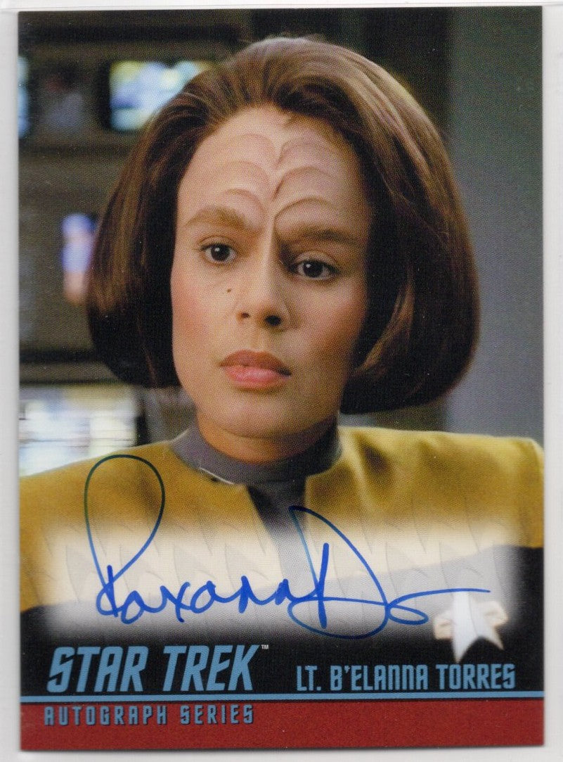 Star Trek Voyager Archives & Inscriptions (A19) Roxann Dawson Classic TV Autograph Card a